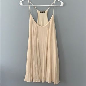 Dee Elle cream color shift dress
